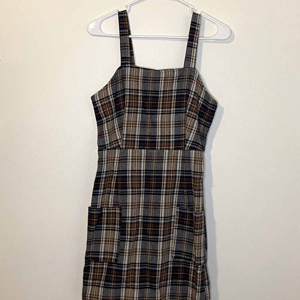 American Eagle Plaid Dress